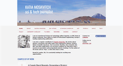 Desktop Screenshot of katiamoskvitch.com